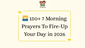7 Morning Prayers To Fire-Up Your Day