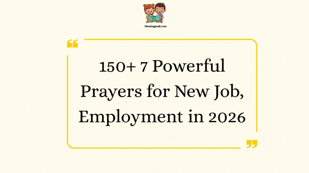 7 Powerful Prayers for New Job, Employment