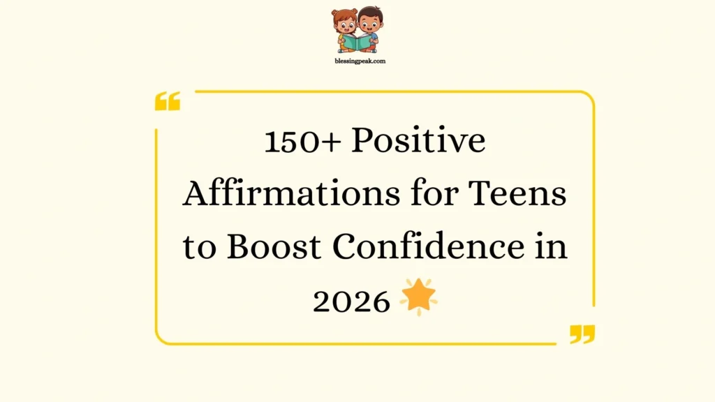 Positive Affirmations for Teens to Boost Confidence