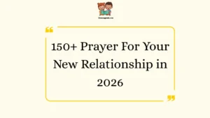 Prayer For Your New Relationship