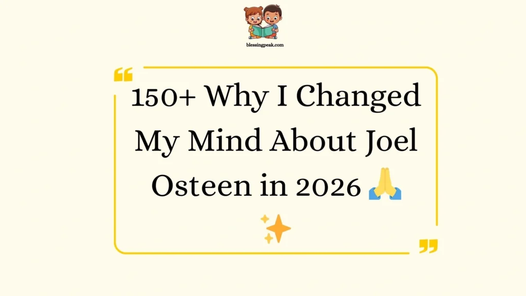 Why I Changed My Mind About Joel Osteen