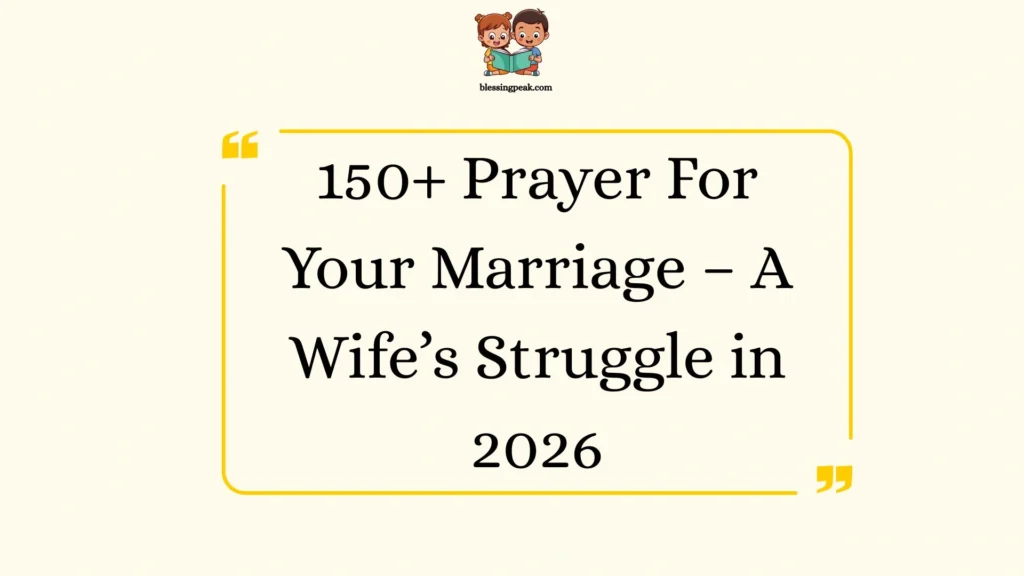 Prayer For Your Marriage – A Wife’s Struggle
